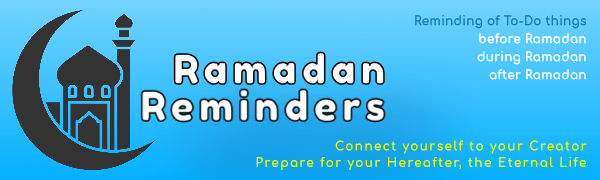 Ramadan Reminders